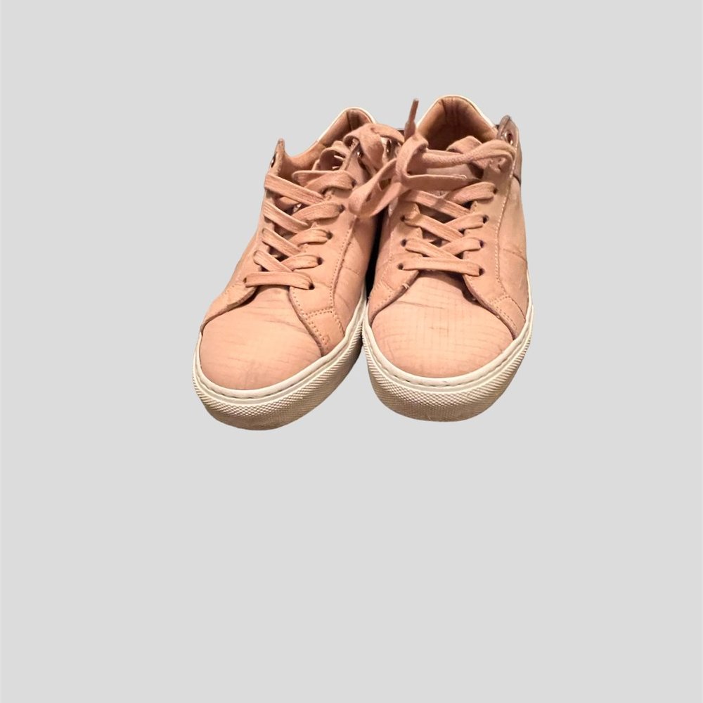 GREATS Brooklyn Sz 7.5 Italy tan leather sneakers